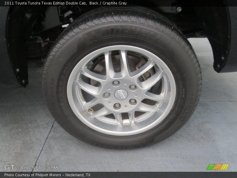 Black / Graphite Gray 2011 Toyota Tundra Texas Edition Double Cab