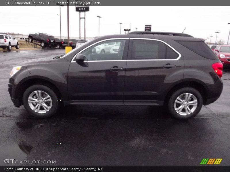 Tungsten Metallic / Jet Black 2013 Chevrolet Equinox LT