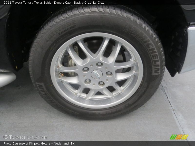 Black / Graphite Gray 2011 Toyota Tundra Texas Edition Double Cab