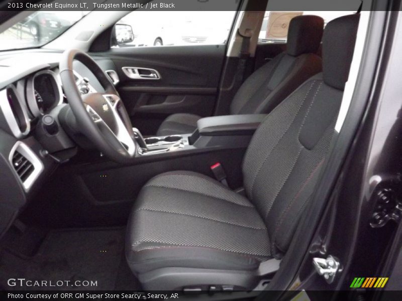Front Seat of 2013 Equinox LT