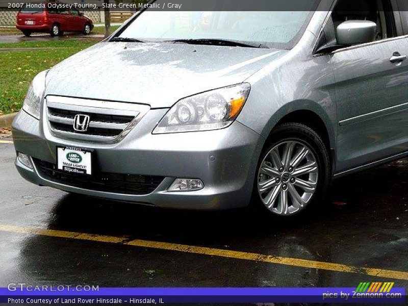 Slate Green Metallic / Gray 2007 Honda Odyssey Touring