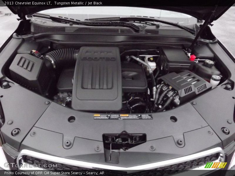 Tungsten Metallic / Jet Black 2013 Chevrolet Equinox LT