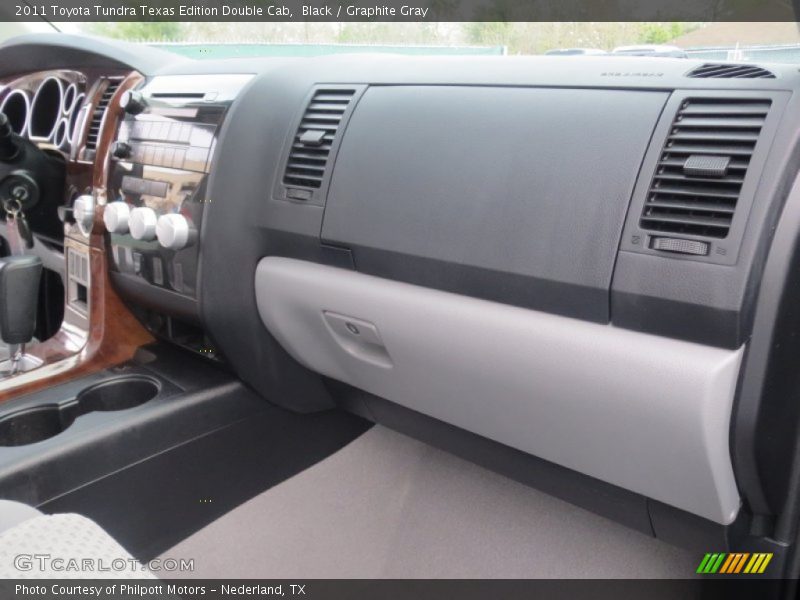 Black / Graphite Gray 2011 Toyota Tundra Texas Edition Double Cab