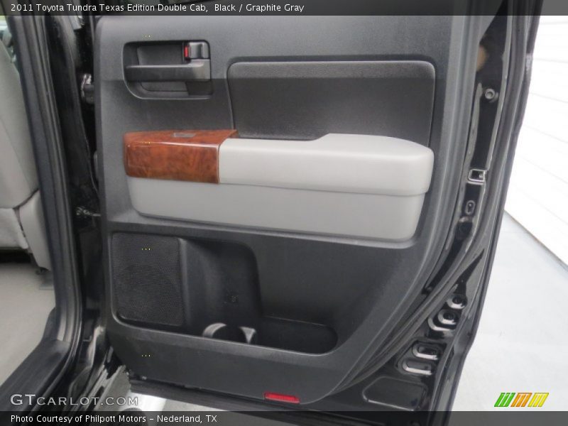 Black / Graphite Gray 2011 Toyota Tundra Texas Edition Double Cab