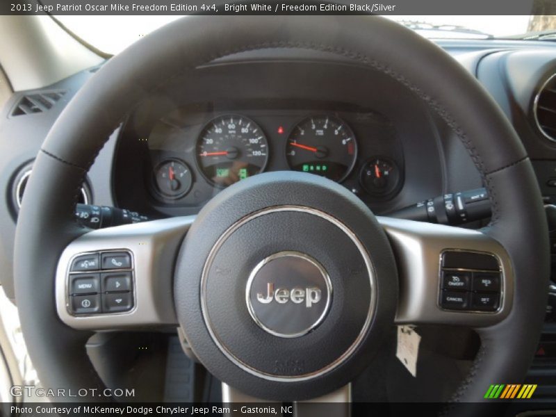  2013 Patriot Oscar Mike Freedom Edition 4x4 Steering Wheel