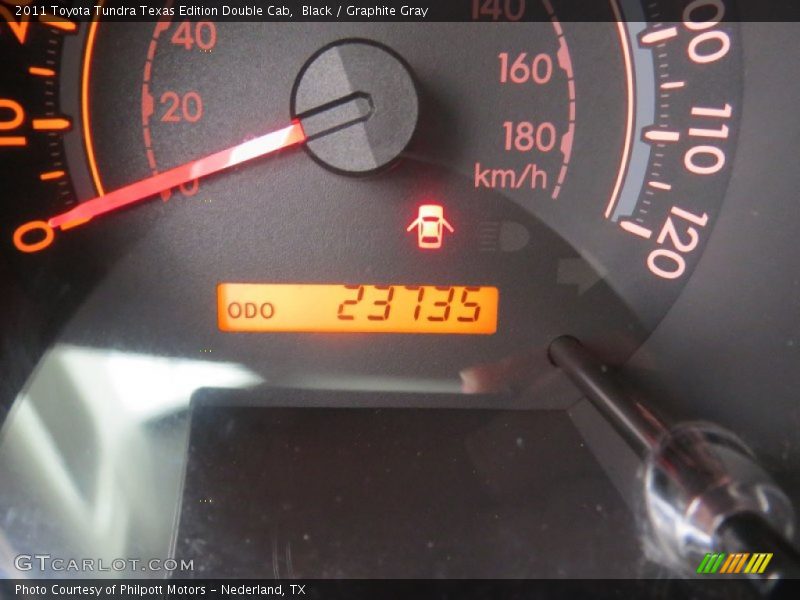 Black / Graphite Gray 2011 Toyota Tundra Texas Edition Double Cab