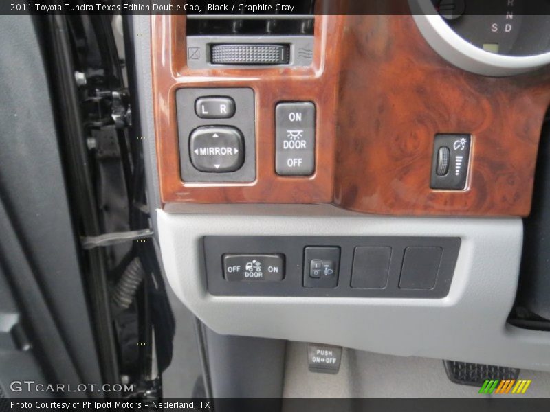 Black / Graphite Gray 2011 Toyota Tundra Texas Edition Double Cab