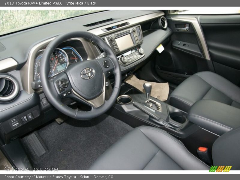  2013 RAV4 Limited AWD Black Interior