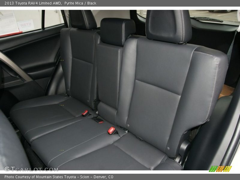 Rear Seat of 2013 RAV4 Limited AWD