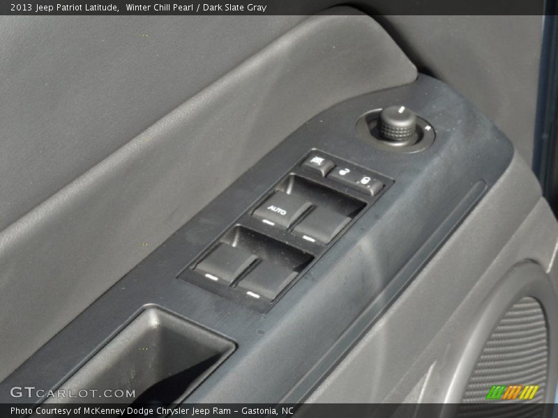 Winter Chill Pearl / Dark Slate Gray 2013 Jeep Patriot Latitude