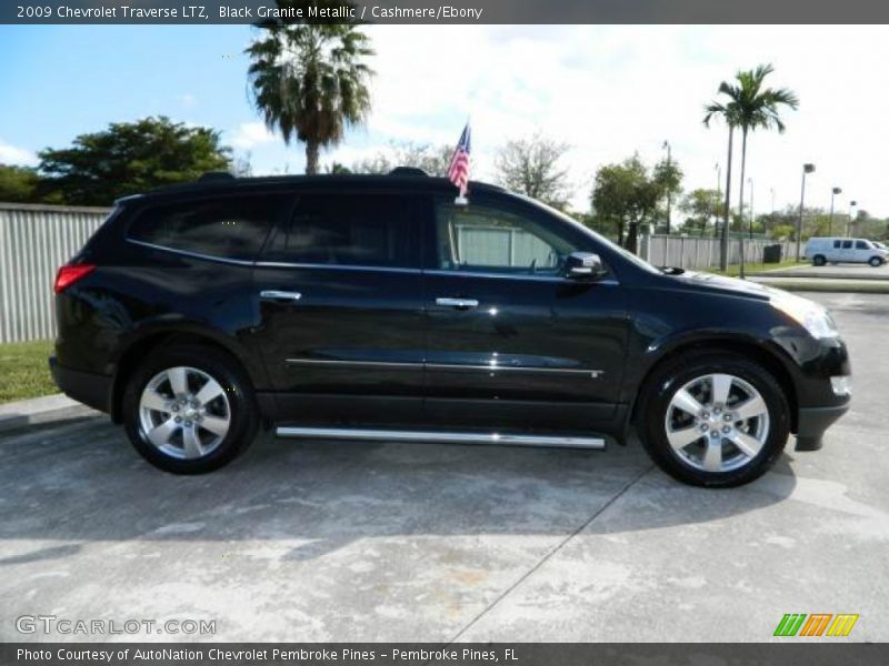 Black Granite Metallic / Cashmere/Ebony 2009 Chevrolet Traverse LTZ
