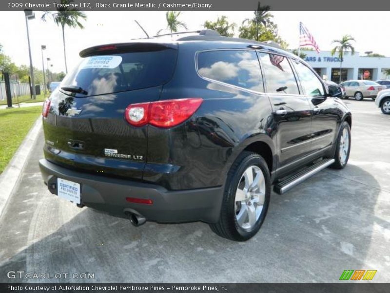 Black Granite Metallic / Cashmere/Ebony 2009 Chevrolet Traverse LTZ