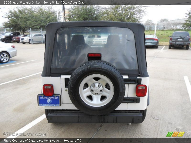 Stone White / Dark Slate Gray 2006 Jeep Wrangler X 4x4
