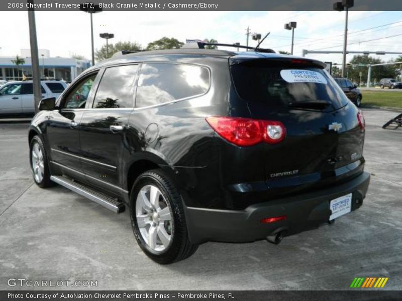 Black Granite Metallic / Cashmere/Ebony 2009 Chevrolet Traverse LTZ