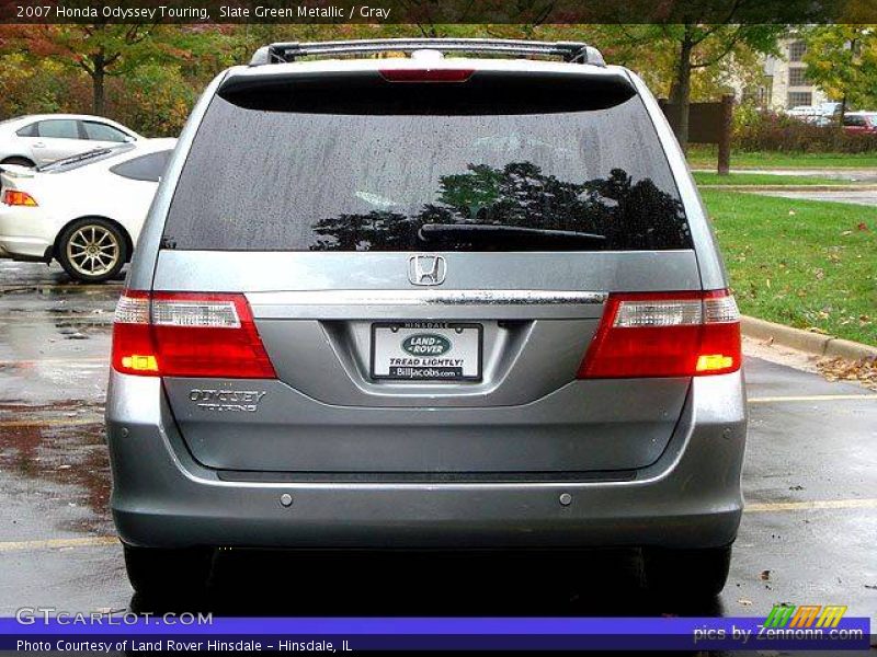 Slate Green Metallic / Gray 2007 Honda Odyssey Touring