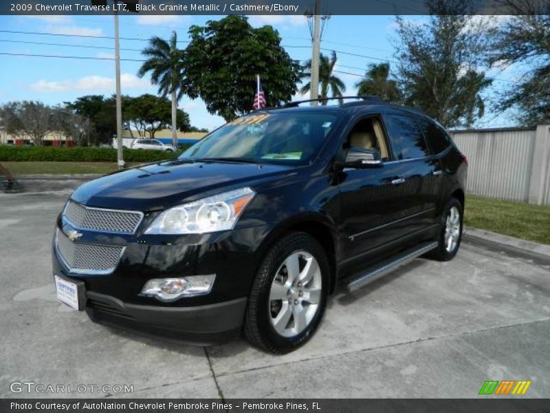 Black Granite Metallic / Cashmere/Ebony 2009 Chevrolet Traverse LTZ