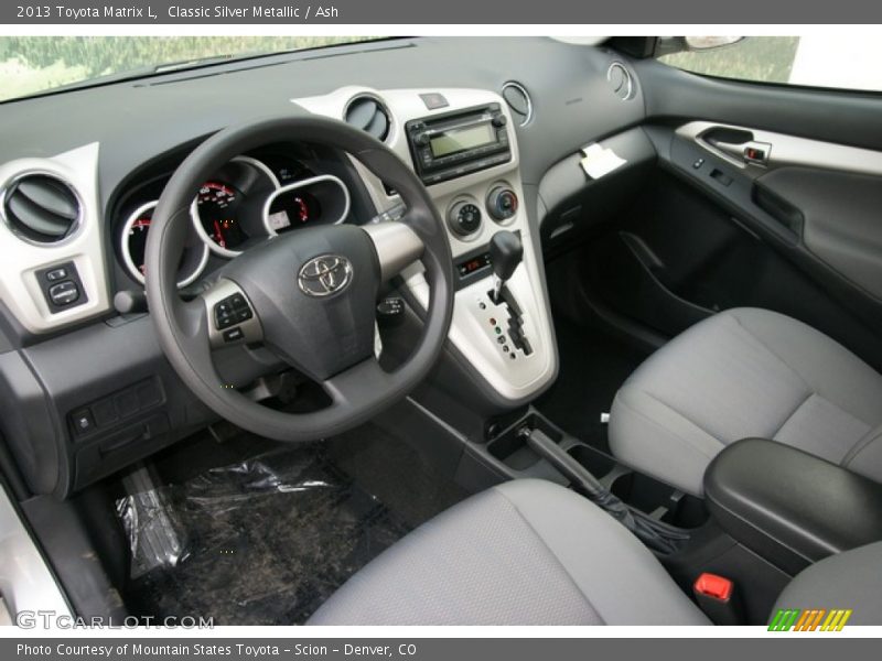 Classic Silver Metallic / Ash 2013 Toyota Matrix L