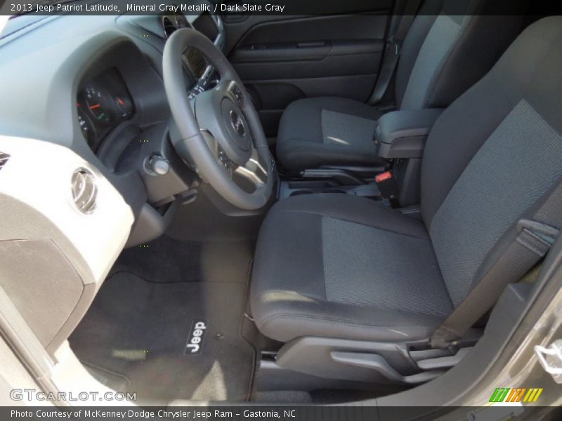 Mineral Gray Metallic / Dark Slate Gray 2013 Jeep Patriot Latitude