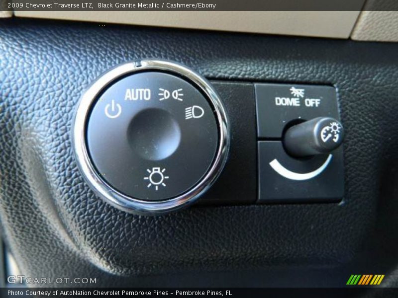 Controls of 2009 Traverse LTZ