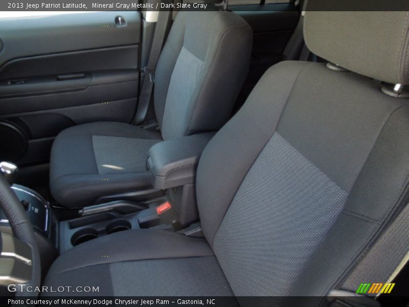 Mineral Gray Metallic / Dark Slate Gray 2013 Jeep Patriot Latitude
