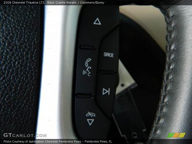 Controls of 2009 Traverse LTZ