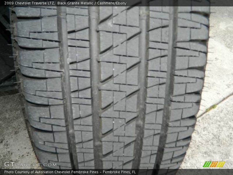 Black Granite Metallic / Cashmere/Ebony 2009 Chevrolet Traverse LTZ