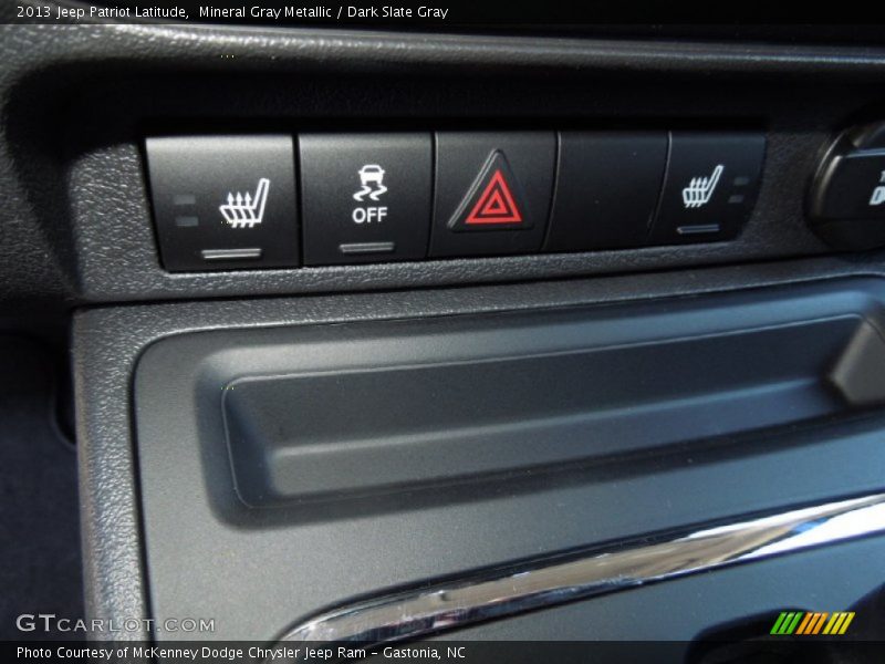 Mineral Gray Metallic / Dark Slate Gray 2013 Jeep Patriot Latitude