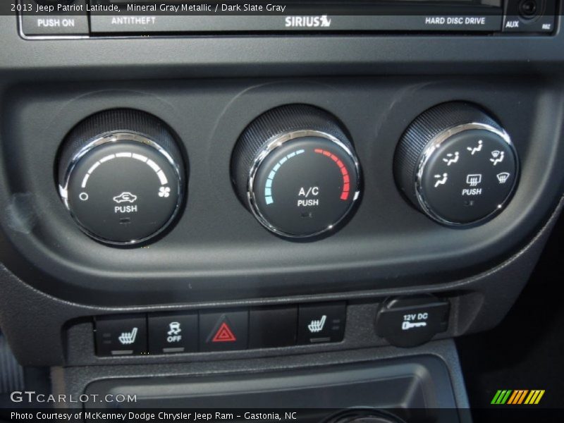 Mineral Gray Metallic / Dark Slate Gray 2013 Jeep Patriot Latitude