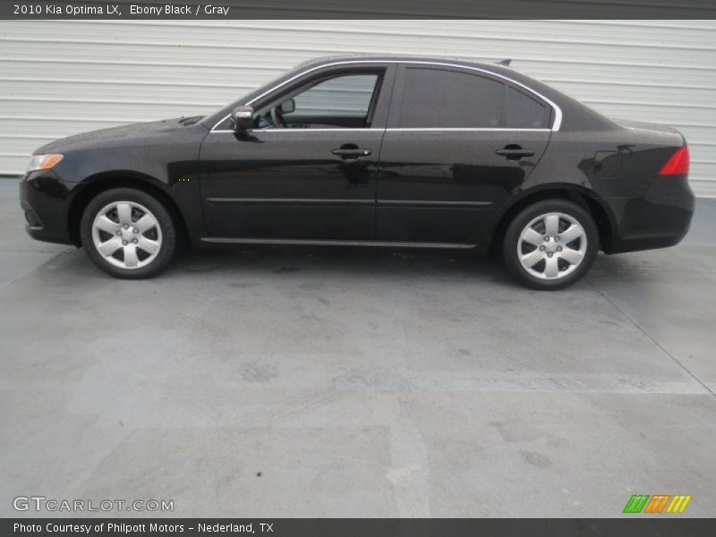  2010 Optima LX Ebony Black