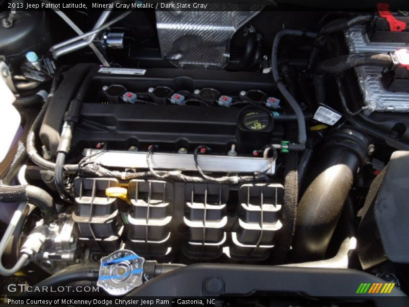 Mineral Gray Metallic / Dark Slate Gray 2013 Jeep Patriot Latitude
