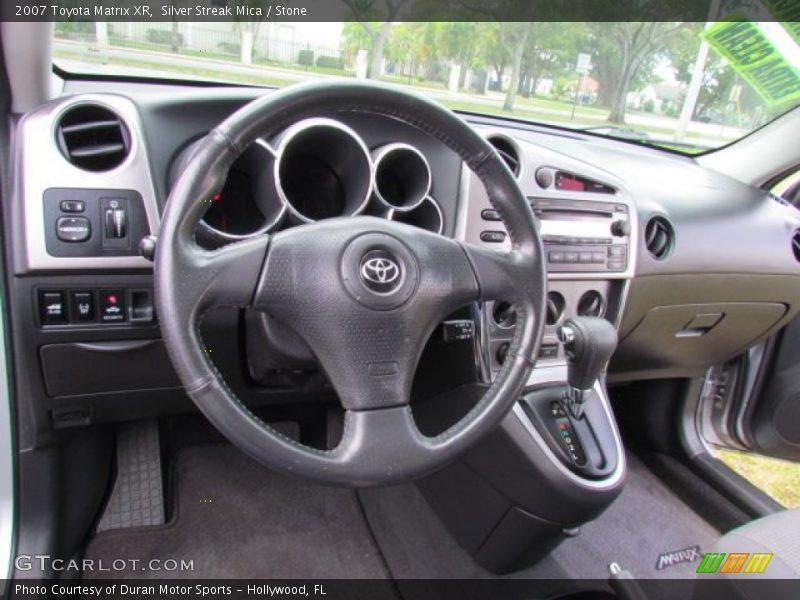Silver Streak Mica / Stone 2007 Toyota Matrix XR