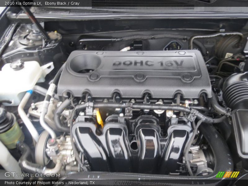  2010 Optima LX Engine - 2.4 Liter DOHC 16-Valve CVVT 4 Cylinder