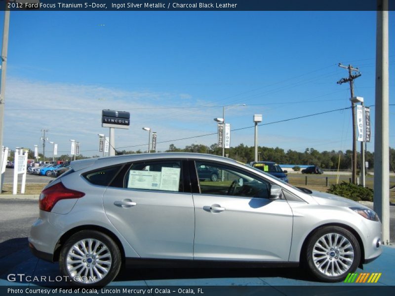  2012 Focus Titanium 5-Door Ingot Silver Metallic