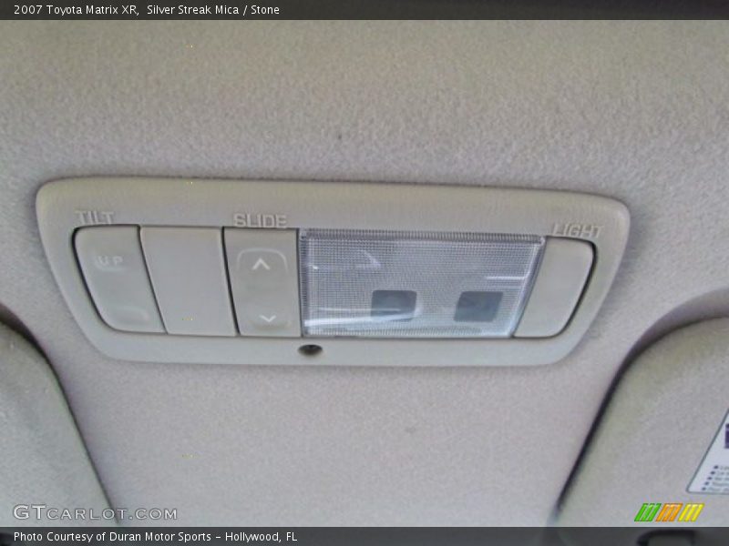 Silver Streak Mica / Stone 2007 Toyota Matrix XR