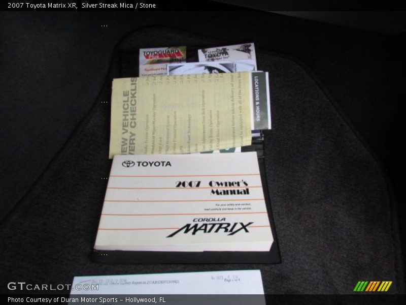 Silver Streak Mica / Stone 2007 Toyota Matrix XR