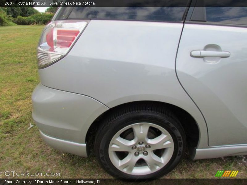 Silver Streak Mica / Stone 2007 Toyota Matrix XR