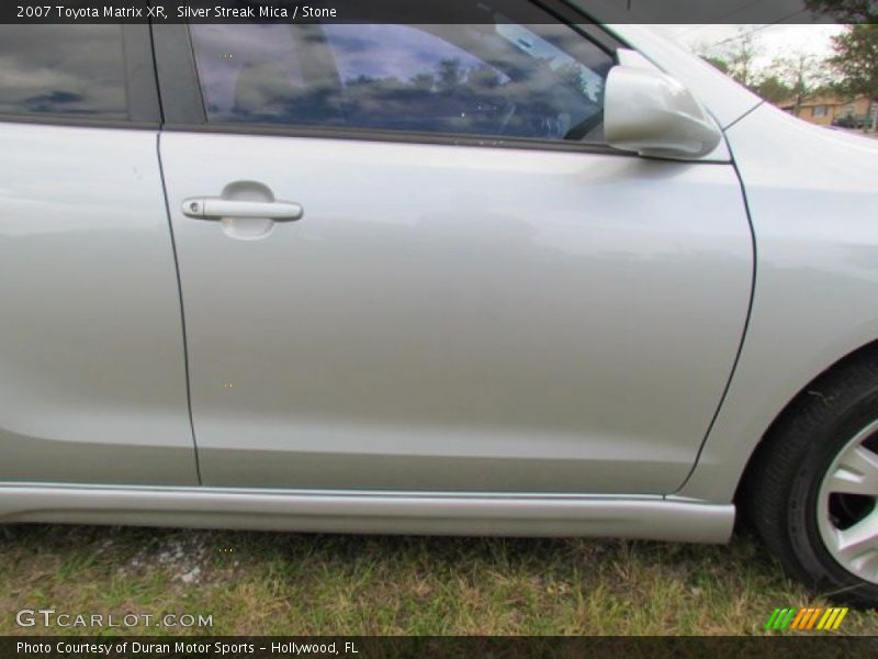 Silver Streak Mica / Stone 2007 Toyota Matrix XR