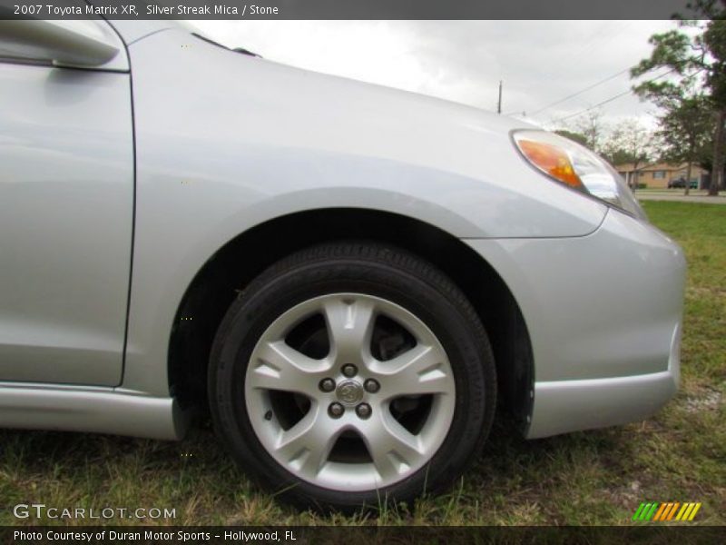 Silver Streak Mica / Stone 2007 Toyota Matrix XR