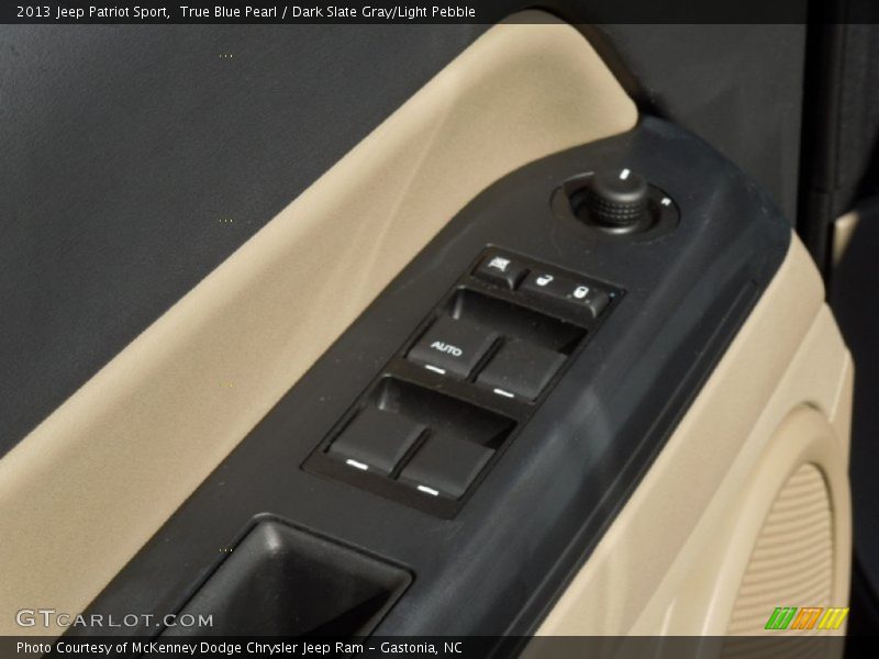 True Blue Pearl / Dark Slate Gray/Light Pebble 2013 Jeep Patriot Sport
