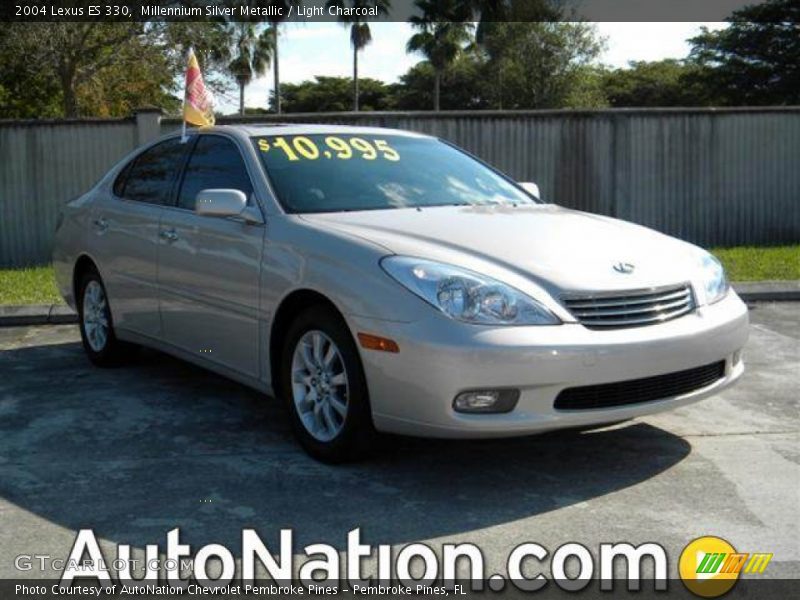 Millennium Silver Metallic / Light Charcoal 2004 Lexus ES 330