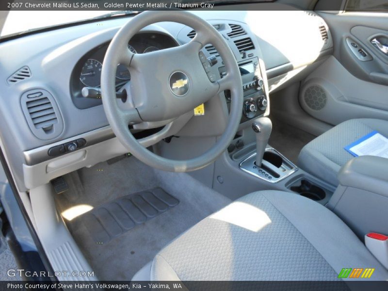 Titanium Gray Interior - 2007 Malibu LS Sedan 