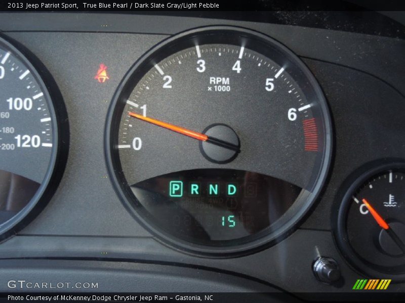 True Blue Pearl / Dark Slate Gray/Light Pebble 2013 Jeep Patriot Sport