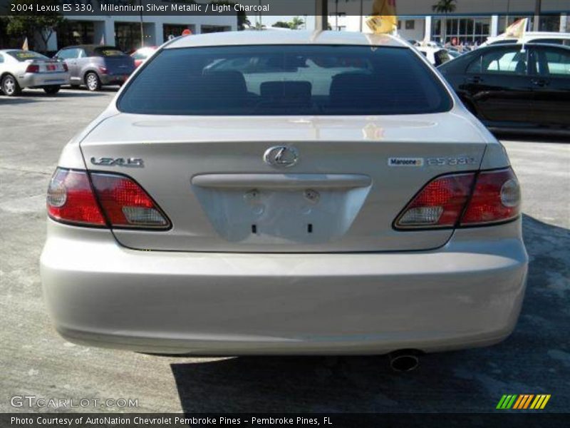 Millennium Silver Metallic / Light Charcoal 2004 Lexus ES 330