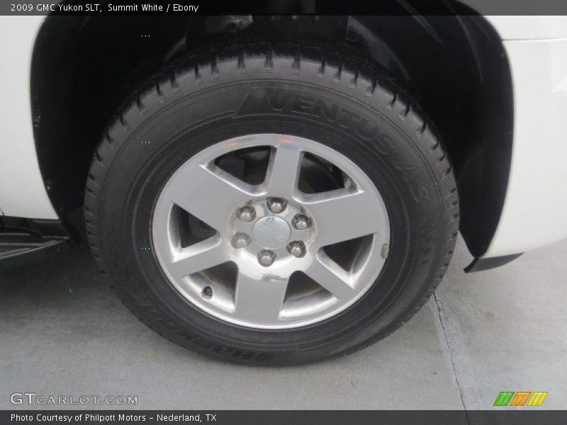 Summit White / Ebony 2009 GMC Yukon SLT