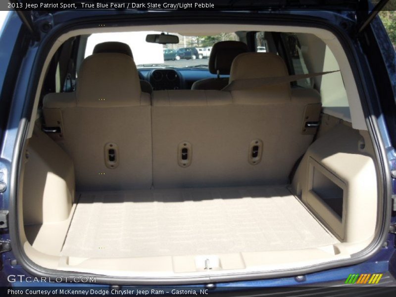 True Blue Pearl / Dark Slate Gray/Light Pebble 2013 Jeep Patriot Sport