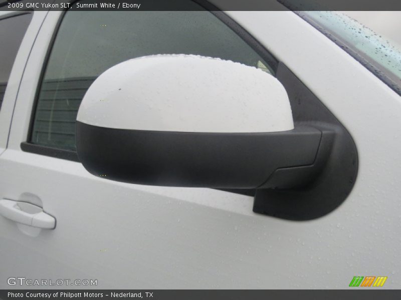 Summit White / Ebony 2009 GMC Yukon SLT