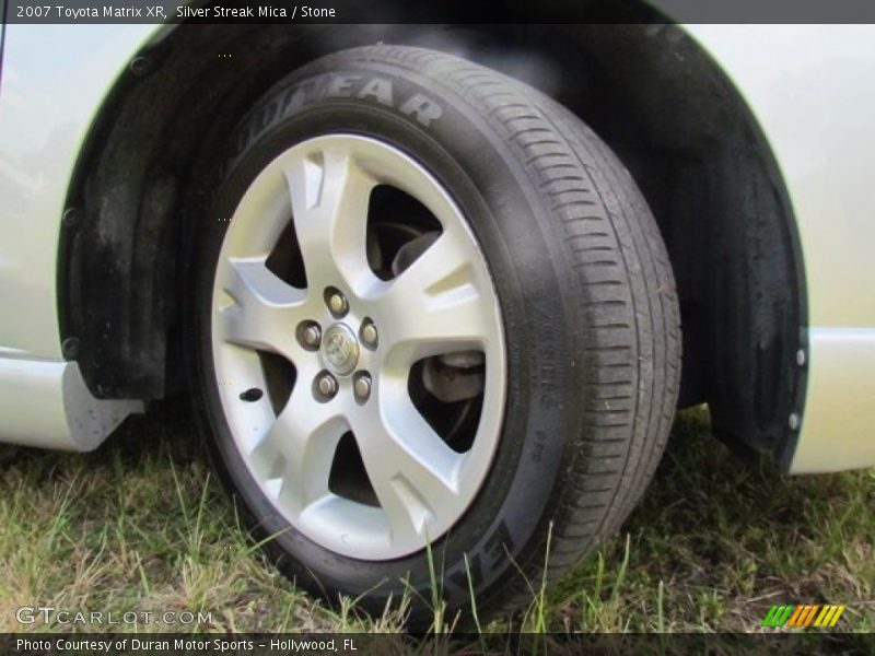 Silver Streak Mica / Stone 2007 Toyota Matrix XR