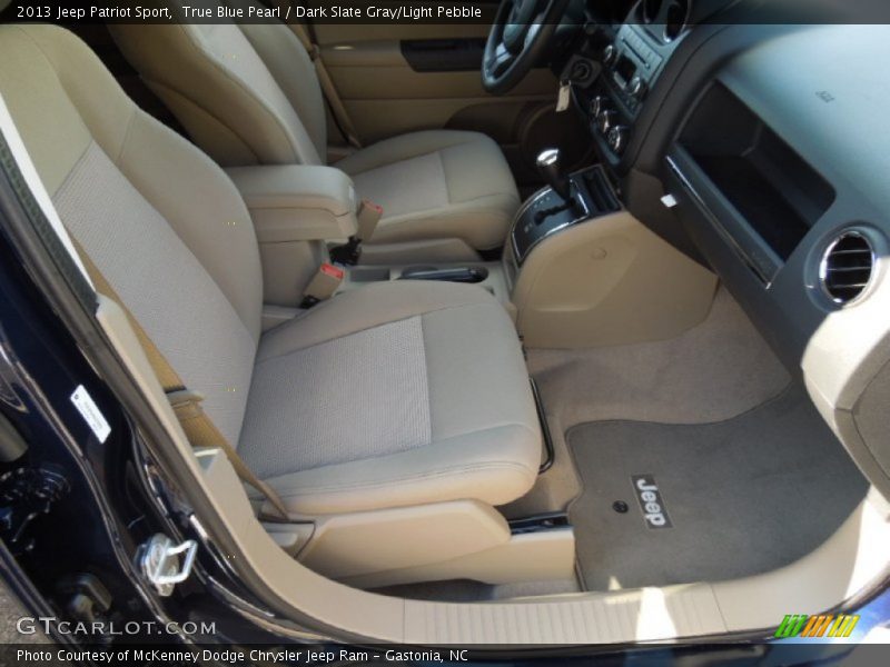 True Blue Pearl / Dark Slate Gray/Light Pebble 2013 Jeep Patriot Sport