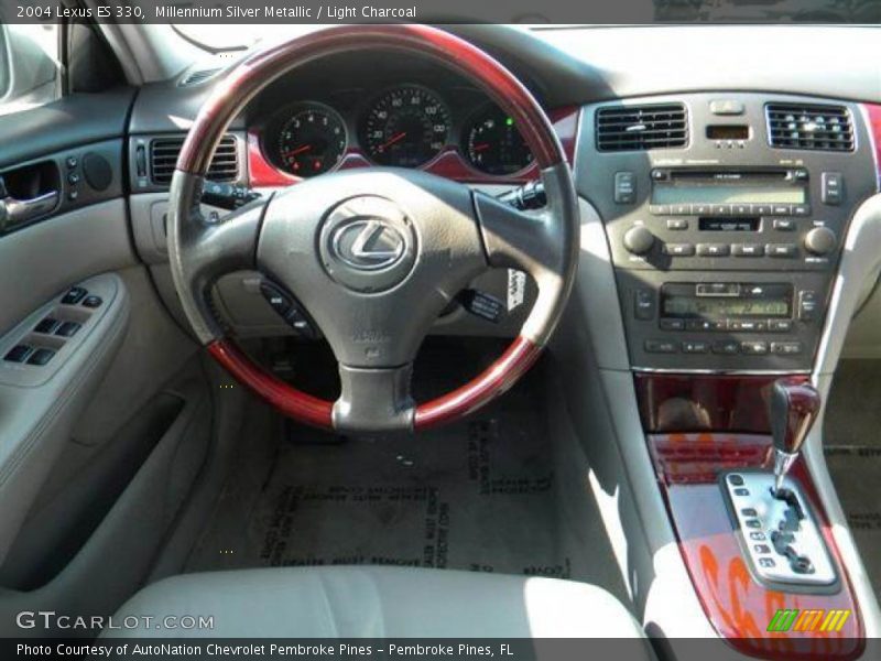 Millennium Silver Metallic / Light Charcoal 2004 Lexus ES 330