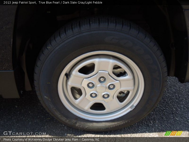True Blue Pearl / Dark Slate Gray/Light Pebble 2013 Jeep Patriot Sport